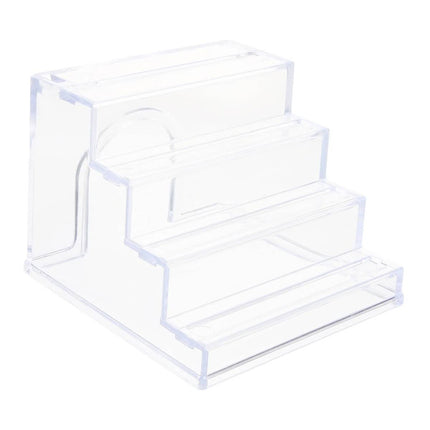 Clear Acrylic Hamster Hideout Anti Slip Habitat Decoration Toy Easy to Clean