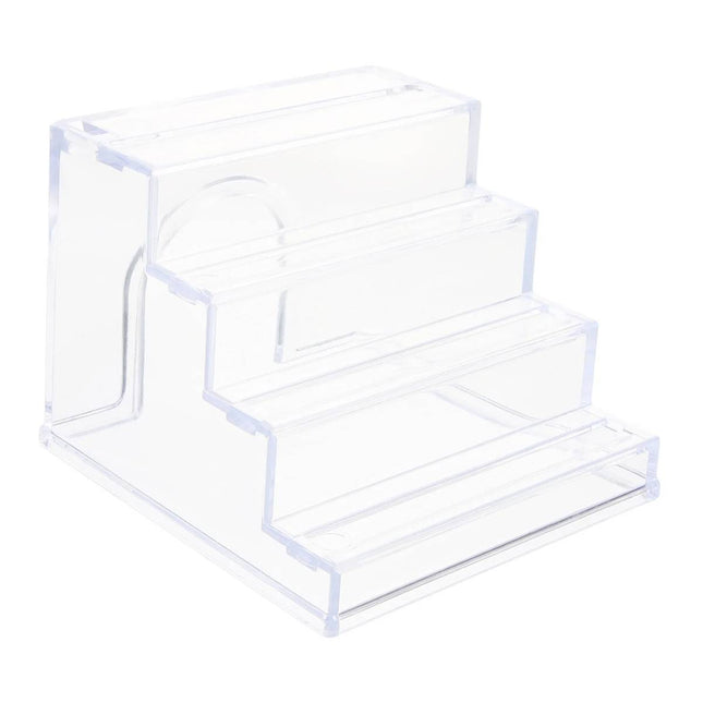 Clear Acrylic Hamster Hideout Anti Slip Habitat Decoration Toy Easy to Clean