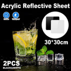 Acrylic Reflective Sheet Photography Prop Background Board for Studio Shooting