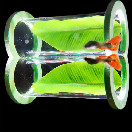 Acrylic Tube Tunnel Betta Bed Transparent Fish Tank Decor Superior Material