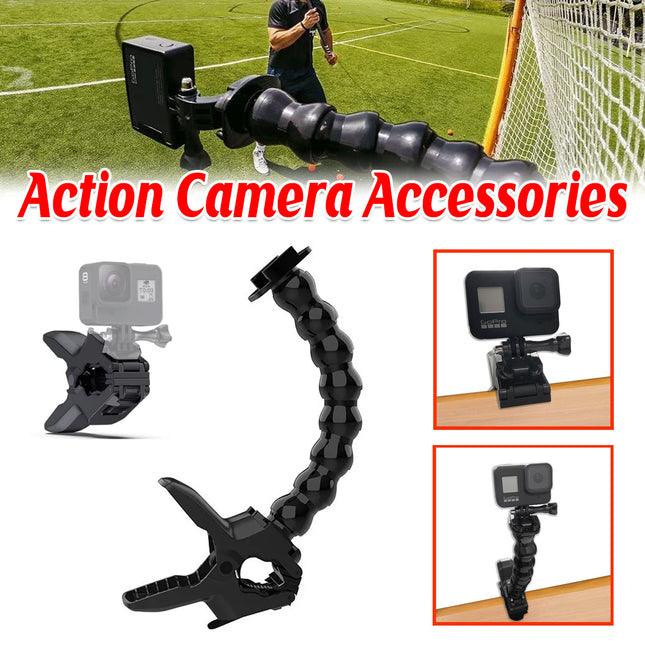 Action Camera Holder Accessories Adjustable for Outdoor Sports Vlogging Use