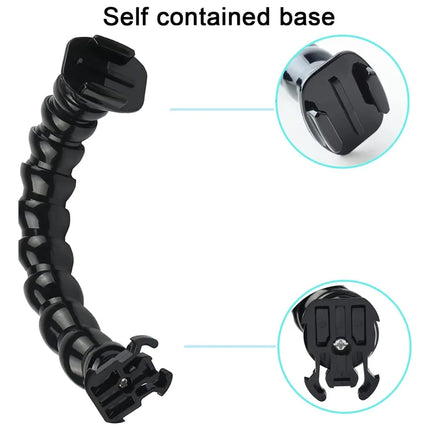 Action Camera Holder Accessories Adjustable for Outdoor Sports Vlogging Use