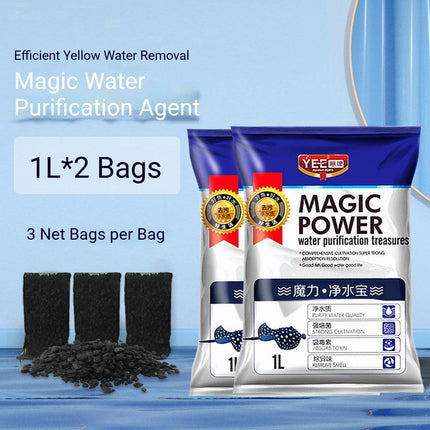 Coconut Shell Charcoal Aquarium Activated Carbon Filter Media 2 Pack