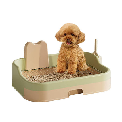 Easy Clean Dog Potty Flatbed Puppy Training Grass Mat Indoor Outdoor Dog Toilet