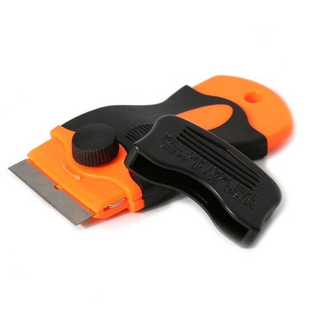1X Plastic Razor Blade Paint Glue Adhesive Scraper Blades Cleaner Tools