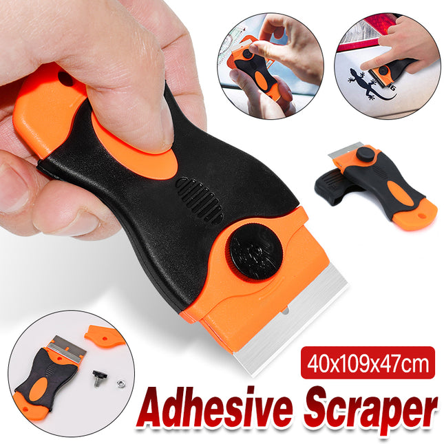 1X Plastic Razor Blade Paint Glue Adhesive Scraper Blades Cleaner Tools
