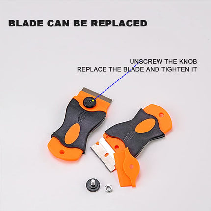 1X Plastic Razor Blade Paint Glue Adhesive Scraper Blades Cleaner Tools