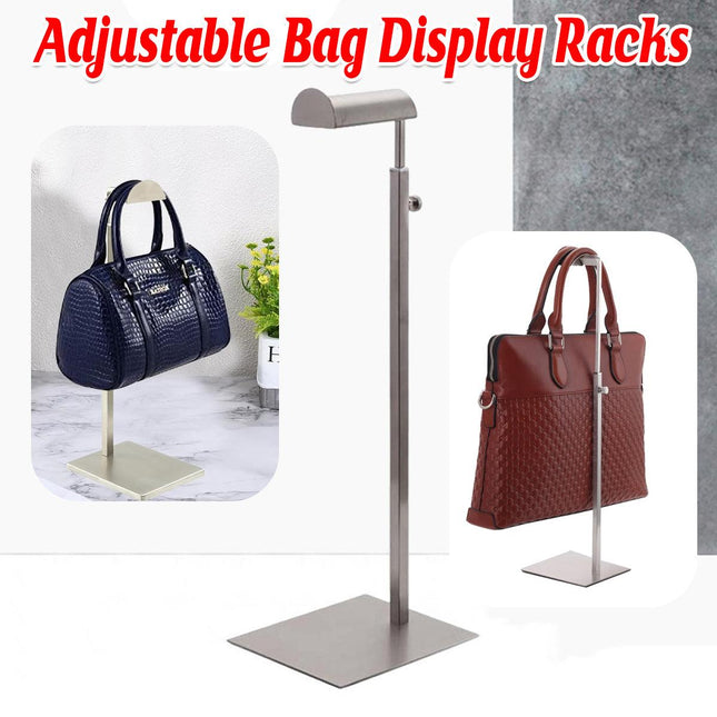 Adjustable Hanging Bag Display Rack Storage Organizer Multi Bag Hanging Rack