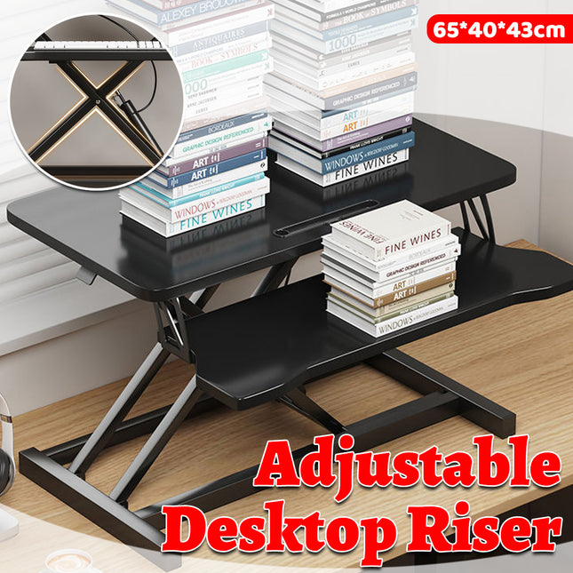Adjustable Desktop Elevator Stand for Computer Home Office Laptop Monitor Use