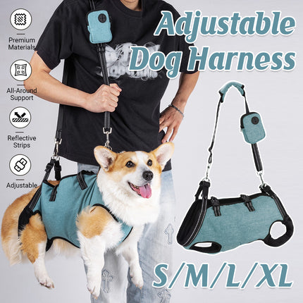 Adjustable Dog Harness Soft Reflective for Small Medium Dogs Walking Training
