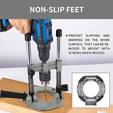 Adjustable Drill Stand Drill Press Sturdy for Electric Drill Wood Metal Drilling