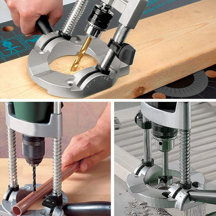 Adjustable Drill Stand Drill Press Sturdy for Electric Drill Wood Metal Drilling