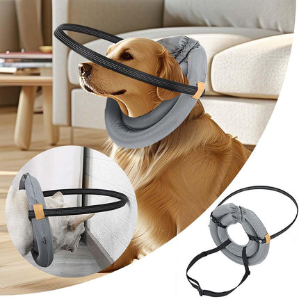Blind Dog Harness Guiding Device Halo Anti Collision Ring Protective Pet Support