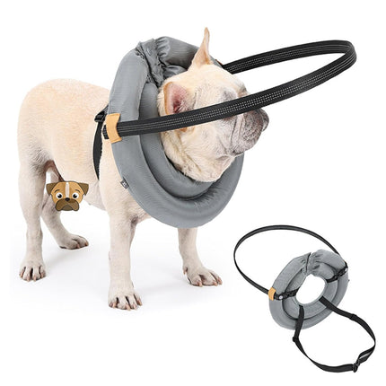 Blind Dog Harness Guiding Device Halo Anti Collision Ring Protective Pet Support