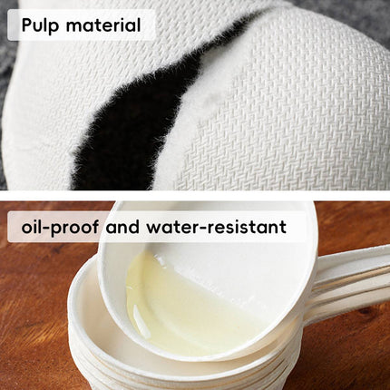 100Pcs Disposable Paper Sauce Dip Dishes Party Tableware Snack Bowls
