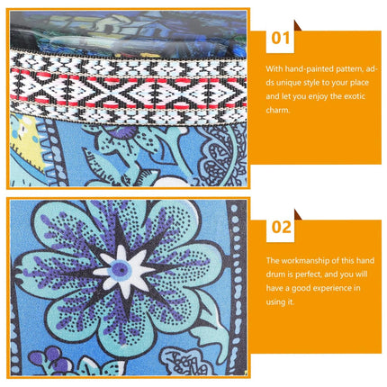 African Drum Beginner Model Ultra Light Tune Free for Adults Kids Easy Start