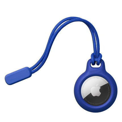 For Apple Airtag Air Tag Lanyard Case Protector Protective Cover Shell Key Chain - Aimall