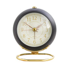 Creative Silent Battery Operated Desk Alarm Clock with Noctilucent For Bedroom