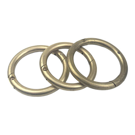 Solid Brass Cattle Nose Ring Livestock Traction Ring Farm Cattle Breeding S M