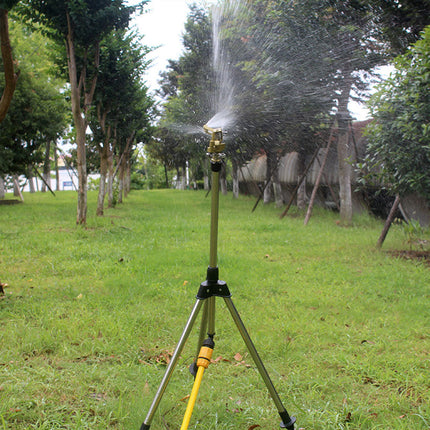 360 Degrees Alloy Sprinkler Head Garden Lawn Rotating Nozzle Adjustable Angle Durable