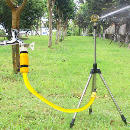 360 Degrees Alloy Sprinkler Head Garden Lawn Rotating Nozzle Adjustable Angle Durable