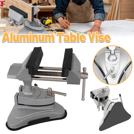 Table Vise Suction Cup Base Universal Bench Clamp for Household Work DIY Craft