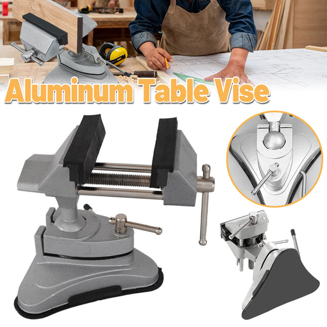 Table Vise Suction Cup Base Universal Bench Clamp for Household Work DIY Craft