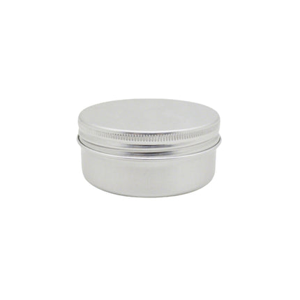 Small Round Aluminum Storage Tins with Screw Lids for Balms Crafts and Jewelr