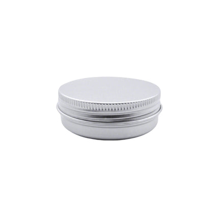 Small Round Aluminum Storage Tins with Screw Lids for Balms Crafts and Jewelr