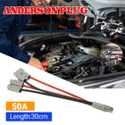 50 Amp Genuine Anderson Plug Connector Double Y Adaptor 6mm Automotive Cable