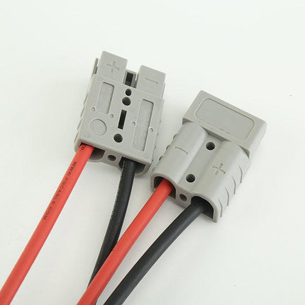 50 Amp Genuine Anderson Plug Connector Double Y Adaptor 6mm Automotive Cable