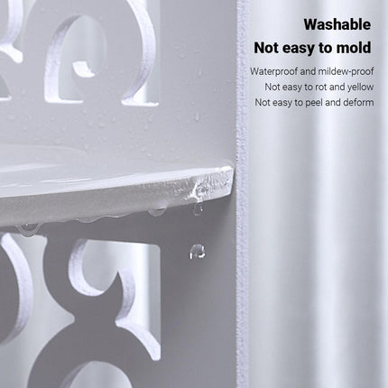 4 Tier Bathroom Corner Shelf Toilet Shower Storage Cabinet Rack Home Organizer