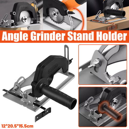 Angle Grinder Stand Cutting Base Cast Iron Bracket Holder Tool Accessories Kit