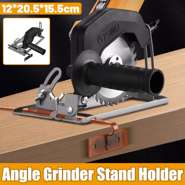 Angle Grinder Stand Cutting Base Cast Iron Bracket Holder Tool Accessories Kit