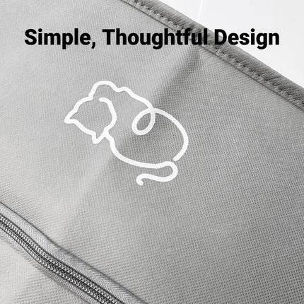 2 Sizes S / M Leakproof Animal Non Woven Body Bag For Pet Burial Animals Use