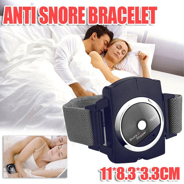 Anti-Snoring Wristband Sleep Connection Anti Snore Bracelet Snoring Aid Sleeping - Aimall