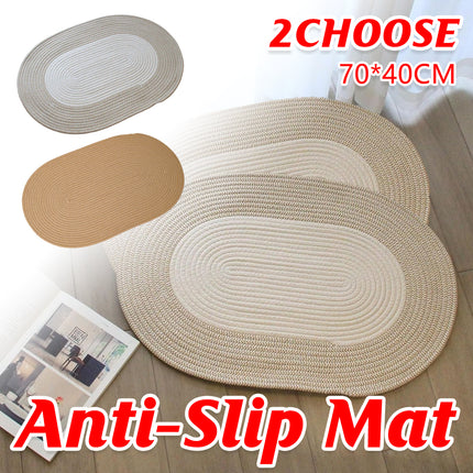 Front Door Absorbent Non-Slip Floor Mat Water Resistant Durable Easy Clean