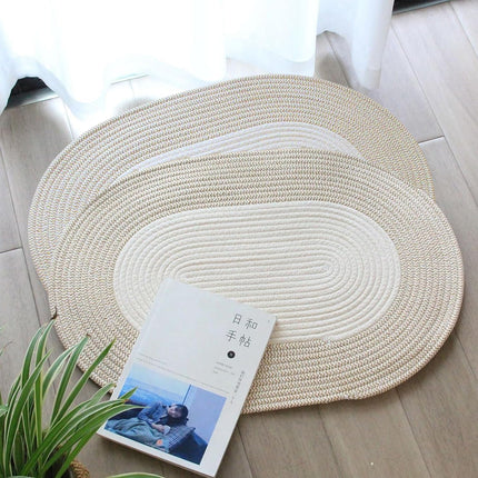 Front Door Absorbent Non-Slip Floor Mat Water Resistant Durable Easy Clean