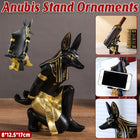 Wooden Anubis Stand Ornaments Egyptian Style for Home Display Decorative Use