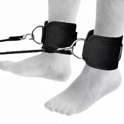 AOLIKES Weight Lifting Ankle D-Ring Strap Cable Kickbacks Attachment Gym Leg AU - Aimall