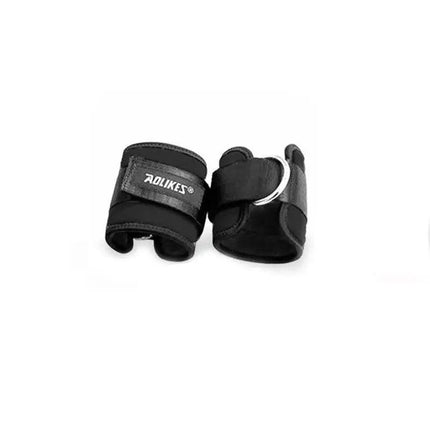 AOLIKES Weight Lifting Ankle D-Ring Strap Cable Kickbacks Attachment Gym Leg AU - Aimall