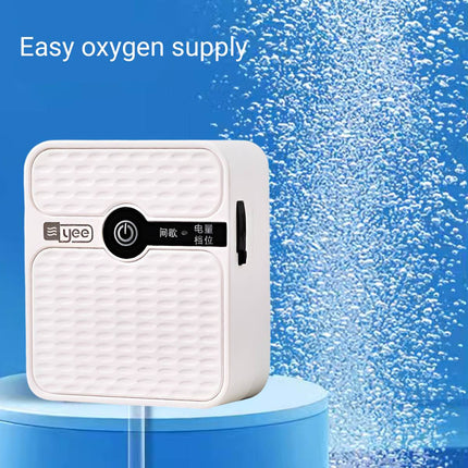Rechargeable Silent Aquarium Air Pump 5W Single Outlet 2200mAh Portable