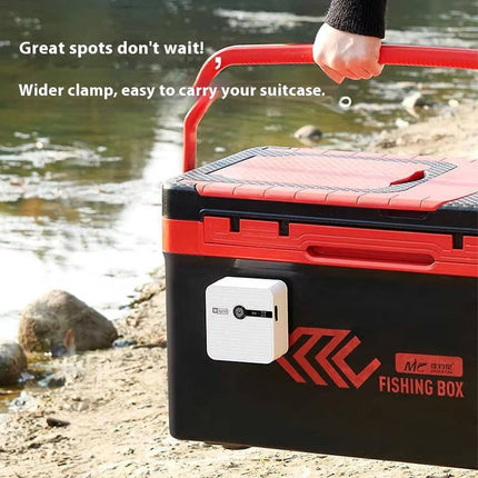 Rechargeable Silent Aquarium Air Pump 5W Single Outlet 2200mAh Portable