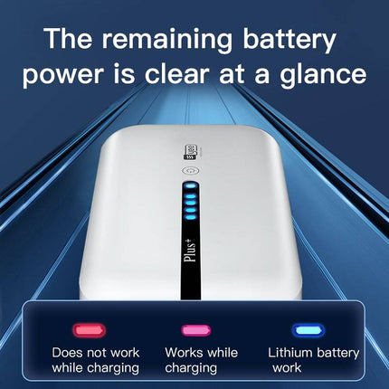 Rechargeable Aquarium Air Pump 3L Output LCD Display 70 Hour Battery Life