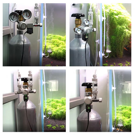 Aquarium CO2 Bubble Counter Single Head Durable for Fish Tank Planted Aquarium