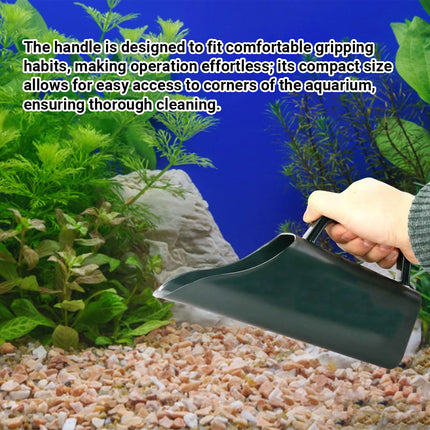 Aquarium Sand Cleaning Shovel Water Permeable for Fish Tank Gravel Cleaning Use