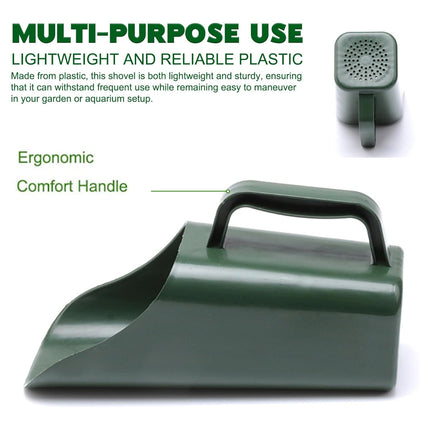 Aquarium Sand Cleaning Shovel Water Permeable for Fish Tank Gravel Cleaning Use