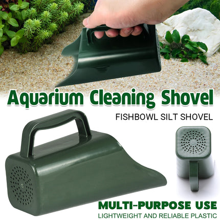 Aquarium Sand Cleaning Shovel Water Permeable for Fish Tank Gravel Cleaning Use