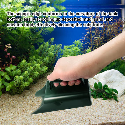 Aquarium Sand Cleaning Shovel Water Permeable for Fish Tank Gravel Cleaning Use