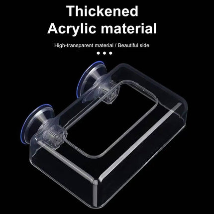 Acrylic Aquarium Fixed Feeding Ring Suction Mount